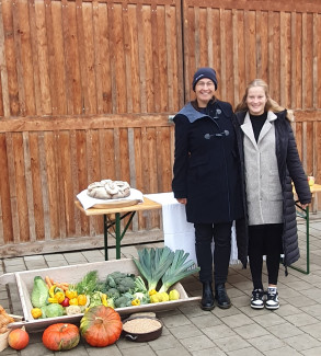 Kandidierenden Stefanie Kiermeier und Nicola Maier